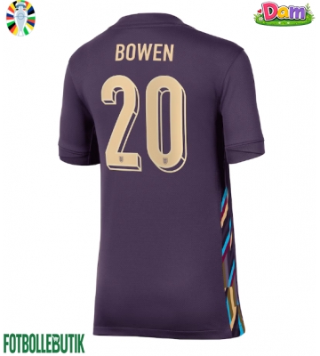 England Jarrod Bowen #20 Bortatröja Kvinnor EM 2024 Kortärmad